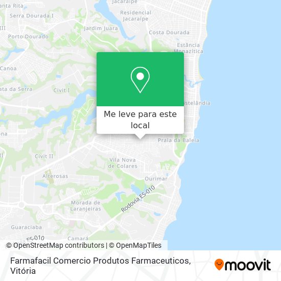 Farmafacil Comercio Produtos Farmaceuticos mapa