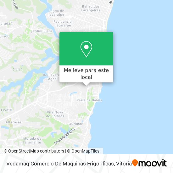 Vedamaq Comercio De Maquinas Frigorificas mapa