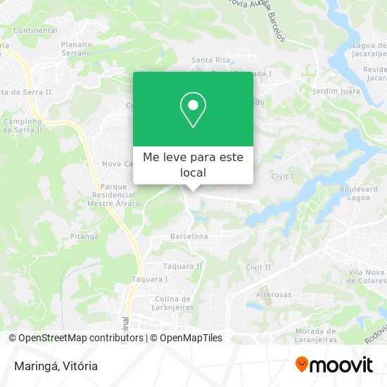 Maringá mapa