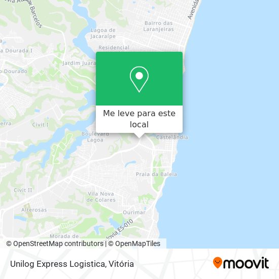 Unilog Express Logistica mapa