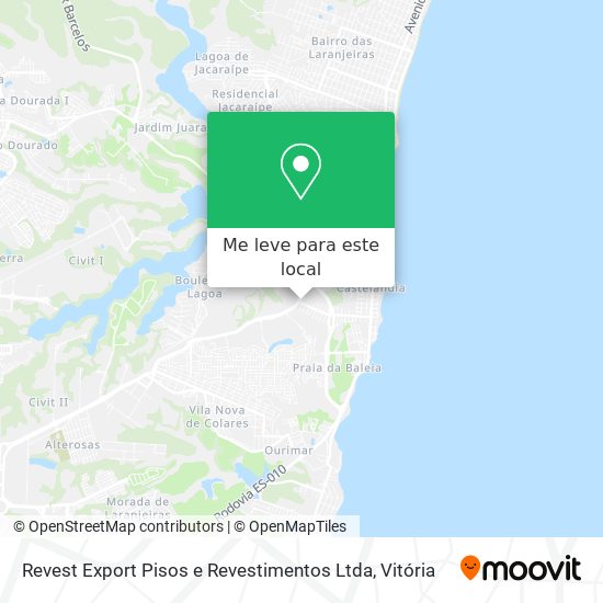 Revest Export Pisos e Revestimentos Ltda mapa