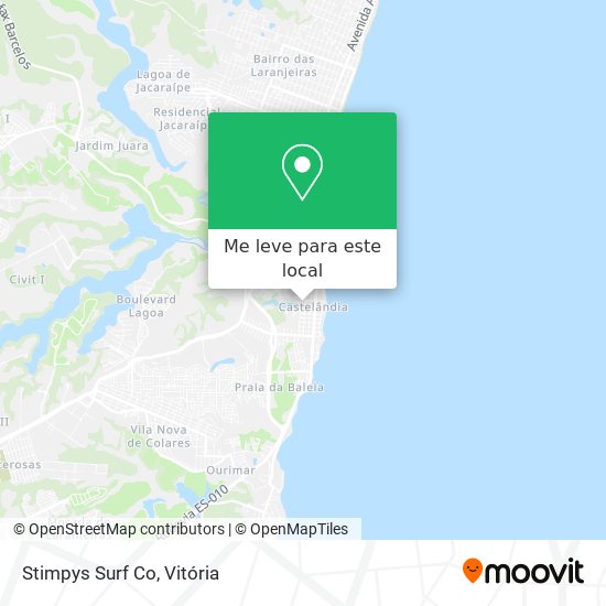 Stimpys Surf Co mapa