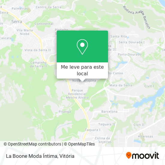 La Boone Moda Íntima mapa