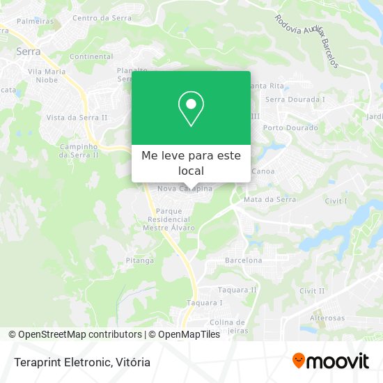Teraprint Eletronic mapa