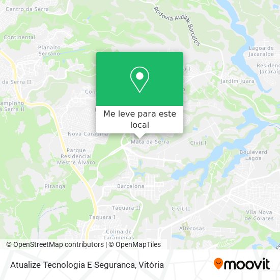 Atualize Tecnologia E Seguranca mapa
