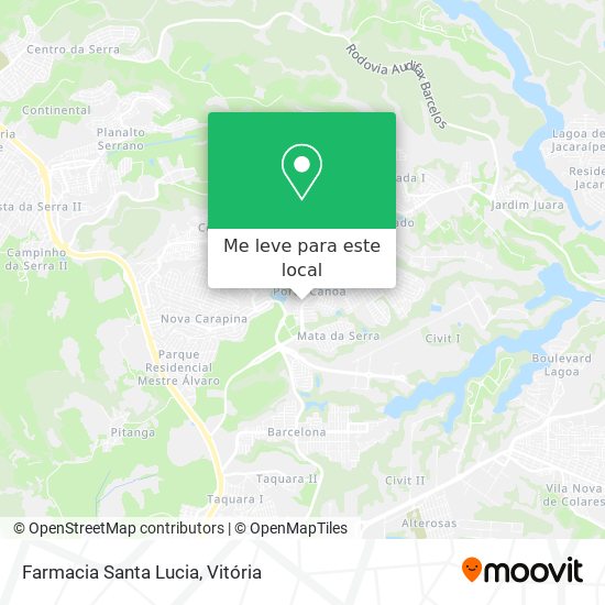 Farmacia Santa Lucia mapa