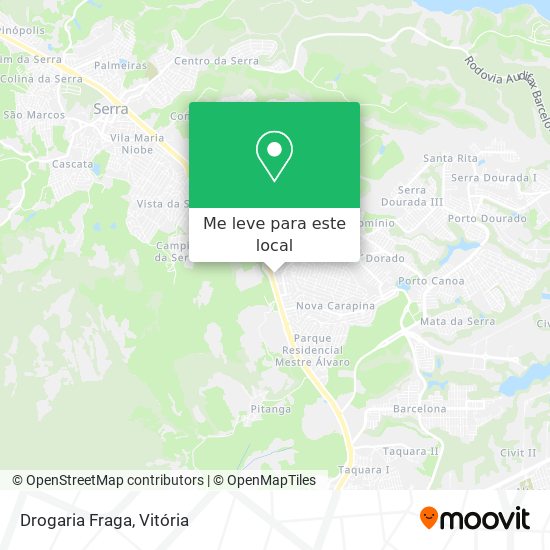 Drogaria Fraga mapa