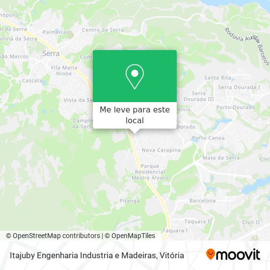 Itajuby Engenharia Industria e Madeiras mapa