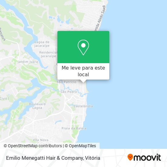 Emilio Menegatti Hair & Company mapa