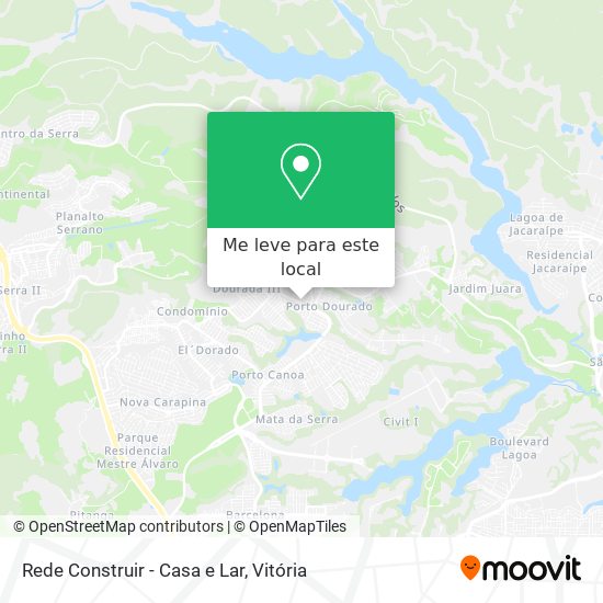 Rede Construir - Casa e Lar mapa