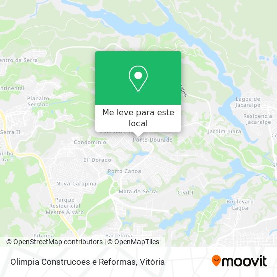Olimpia Construcoes e Reformas mapa