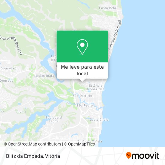 Blitz da Empada mapa