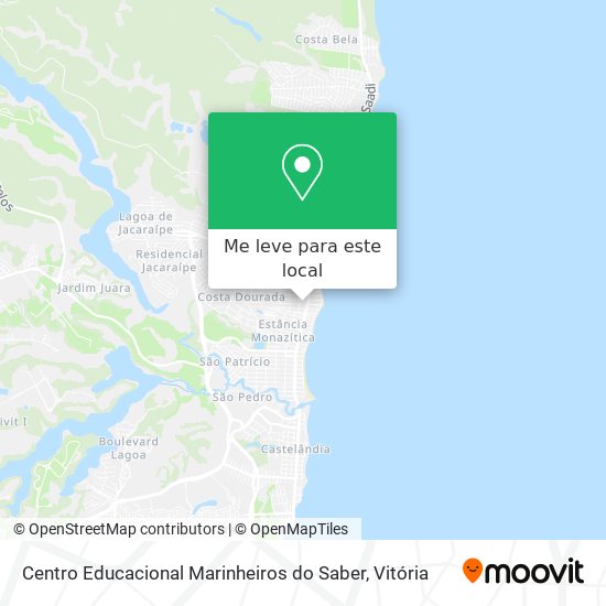 Centro Educacional Marinheiros do Saber mapa