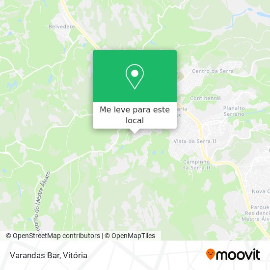 Varandas Bar mapa