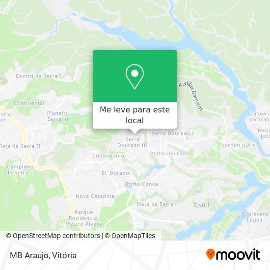 MB Araujo mapa