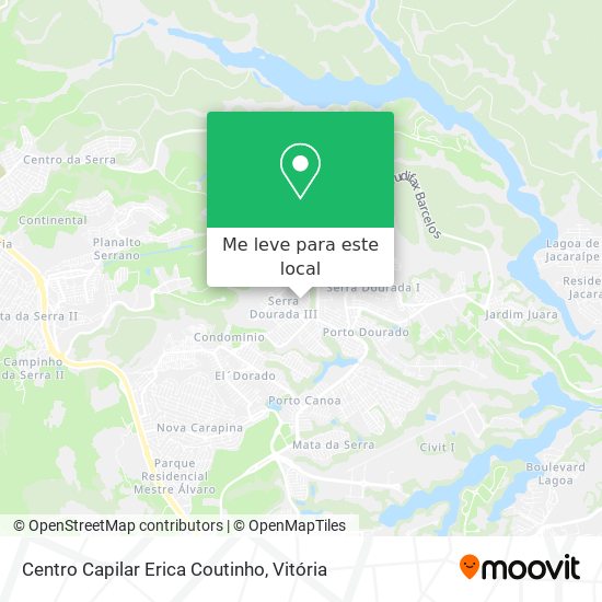 Centro Capilar Erica Coutinho mapa