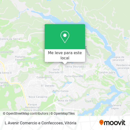 L Avenir Comercio e Confeccoes mapa