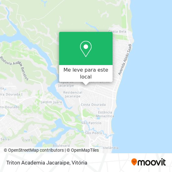 Triton Academia Jacaraipe mapa