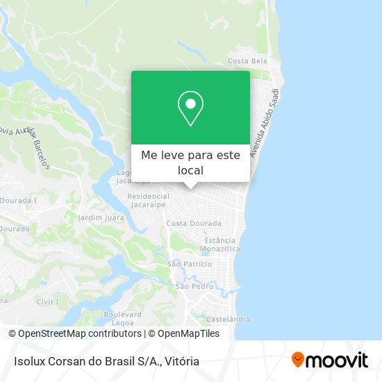 Isolux Corsan do Brasil S/A. mapa