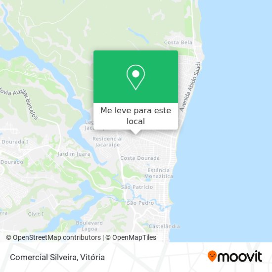 Comercial Silveira mapa