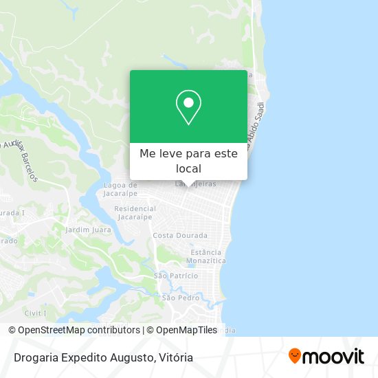Drogaria Expedito Augusto mapa