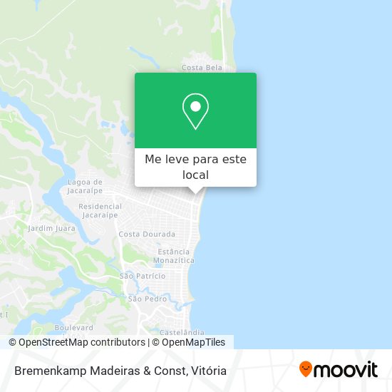 Bremenkamp Madeiras & Const mapa