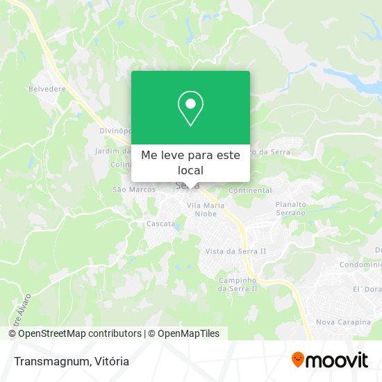 Transmagnum mapa