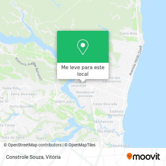 Constrole Souza mapa