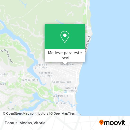 Pontual Modas mapa