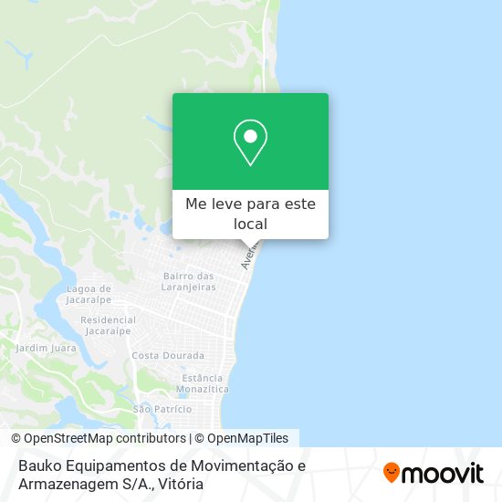 Bauko Equipamentos de Movimentação e Armazenagem S / A. mapa