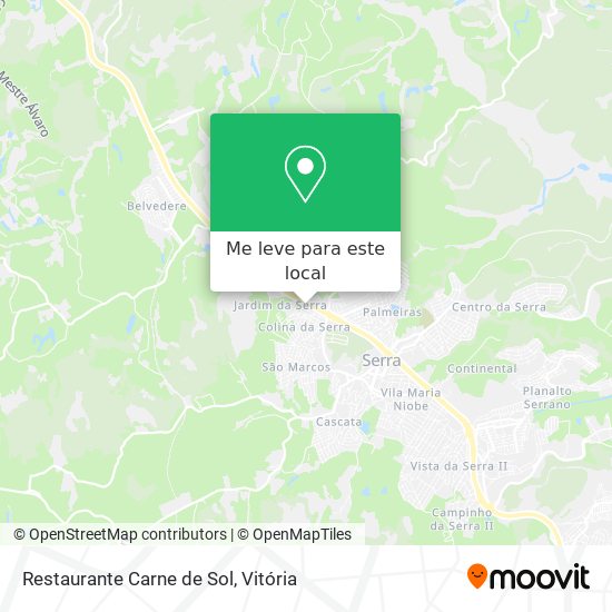 Restaurante Carne de Sol mapa