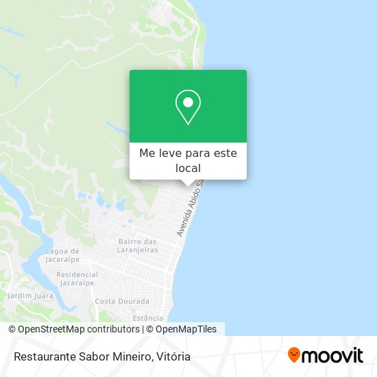 Restaurante Sabor Mineiro mapa