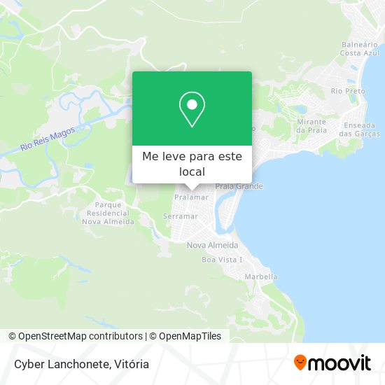 Cyber Lanchonete mapa