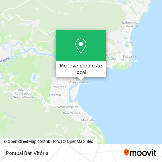 Pontual Bar mapa