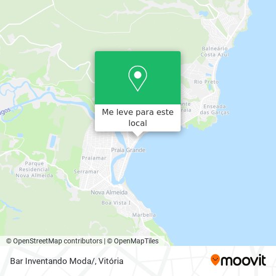 Bar Inventando Moda/ mapa