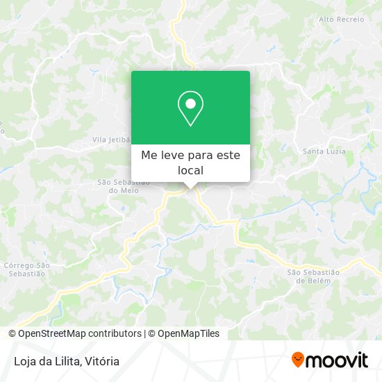 Loja da Lilita mapa