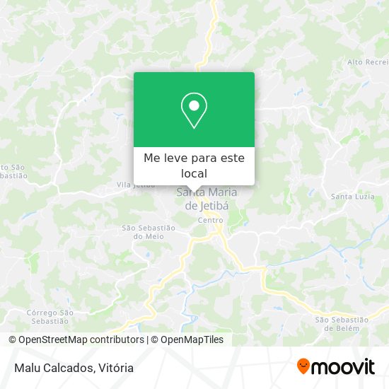 Malu Calcados mapa