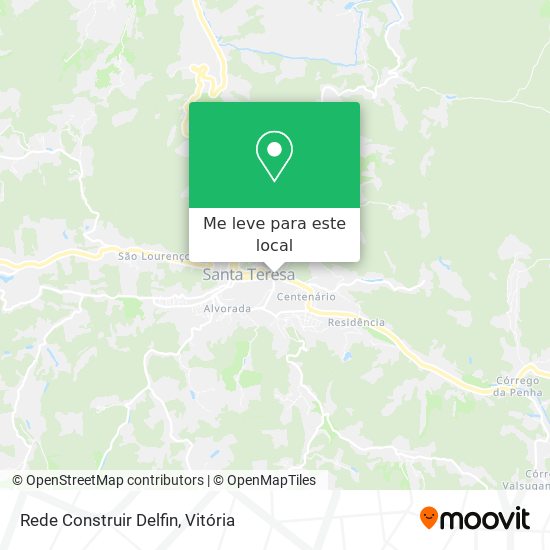 Rede Construir Delfin mapa