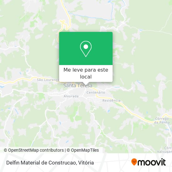 Delfin Material de Construcao mapa
