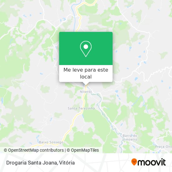 Drogaria Santa Joana mapa