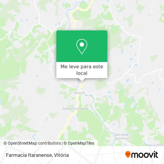 Farmacia Itaranense mapa