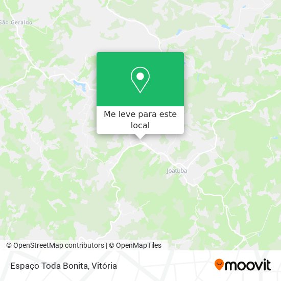 Espaço Toda Bonita mapa