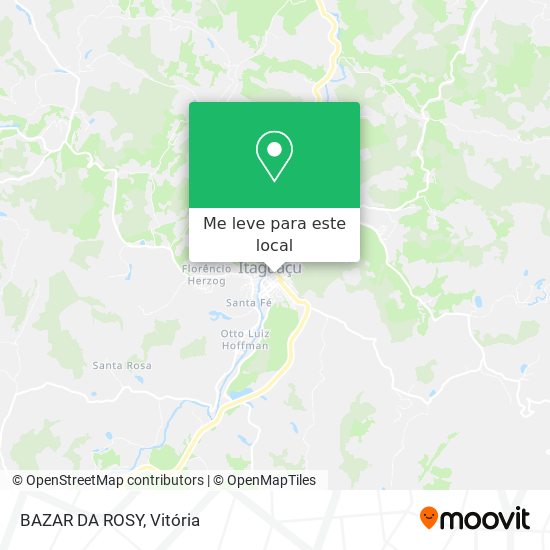 BAZAR DA ROSY mapa