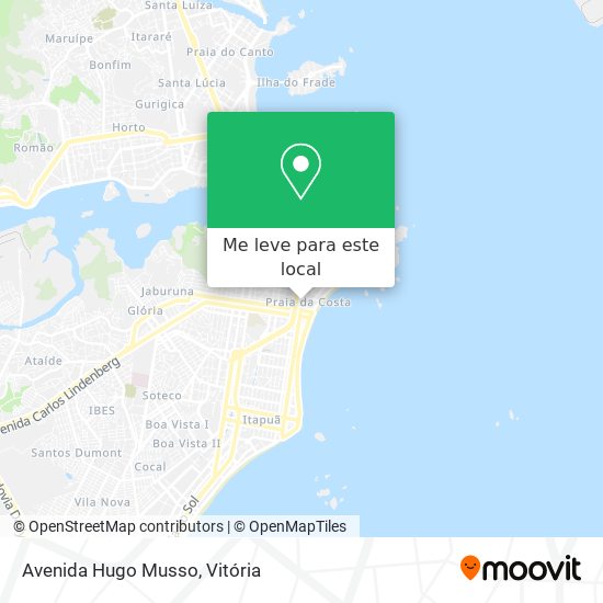 Avenida Hugo Musso mapa