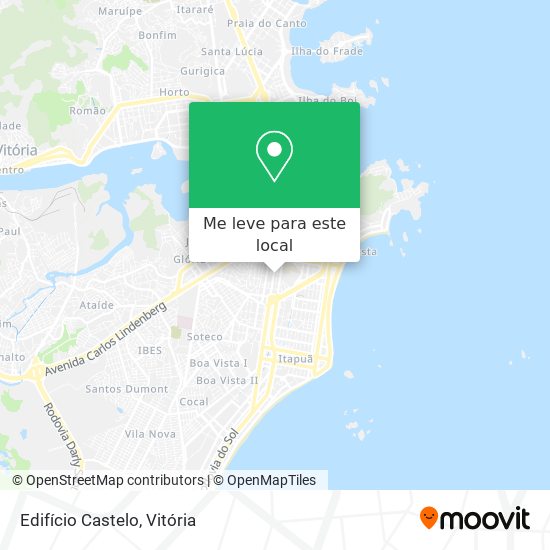 Edifício Castelo mapa