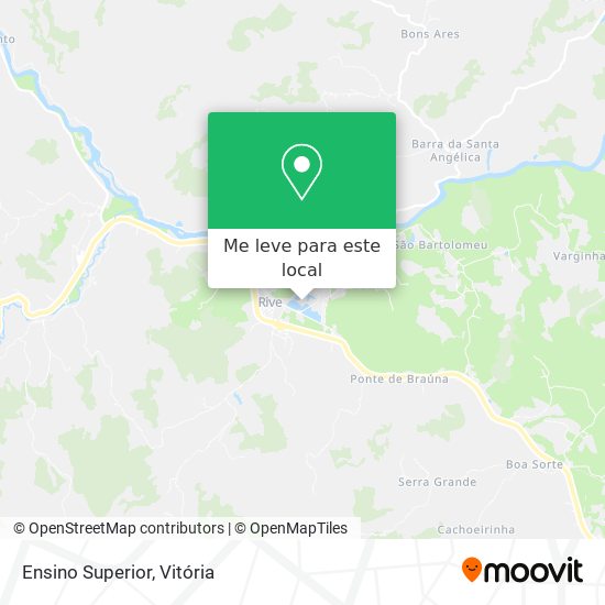 Ensino Superior mapa