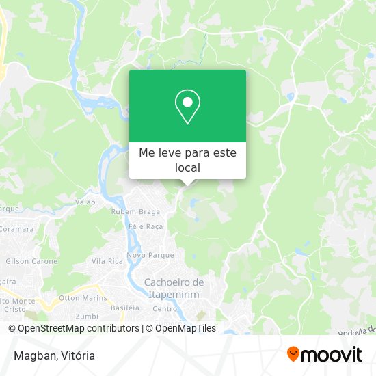Magban mapa