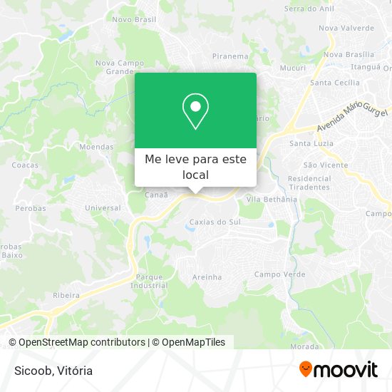 Sicoob mapa