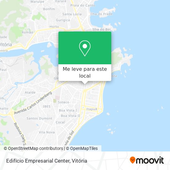 Edifício Empresarial Center mapa