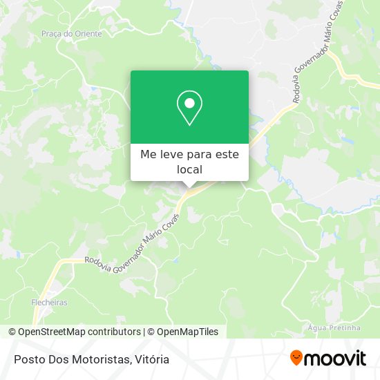 Posto Dos Motoristas mapa